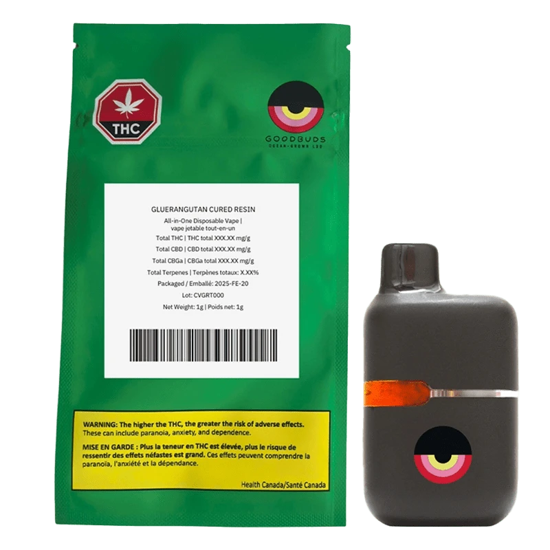 Good Buds - Gluerangutan Cured Resin Disposable Vape (HYBRID)