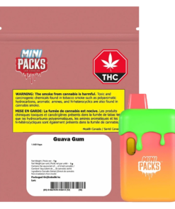PACKS - Mini Packs Guava Gum Disposable Vape (HYBRID)