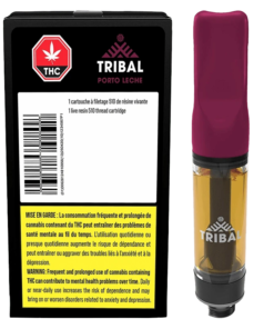 Tribal - Porto Leche Live Resin Vape Cartridge (HYBRID)