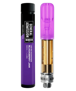 General Admission - Blackberry Jam Liquid Diamond Vape Cartridge (INDICA)