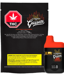 Claybourne - Gassers Lemon Cherry G Liquid Diamonds Disposable Vape (HYBRID)