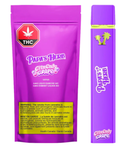 Papa's Herb - CttnCndy Grape Liquid Diamond Disposable Vape (SATIVA)