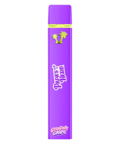 Alternative view of Papa's Herb - CttnCndy Grape Liquid Diamond Disposable Vape (SATIVA)
