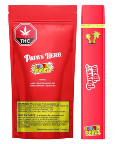 Papa's Herb - Fruity Pbblz Liquid Diamond Disposable Vape (HYBRID)