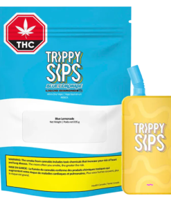 Trippy Sips - Blue Lemonade Liquid Diamond Disposable Vape (SATIVA)