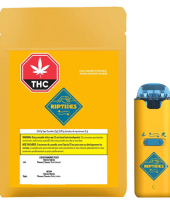 Riptides - Peach x Melon Dual Chamber Liquid Diamonds Disposable Vape (HYBRID)