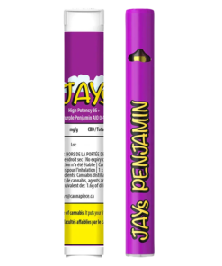 Jays - High Potency 95+ Purple Penjamin Disposable Vape (INDICA)