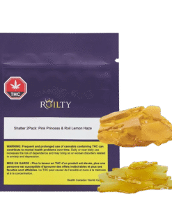 Roilty - Pink Princess & Roil Lemon Haze Shatter (2 Pack) (HYBRID)