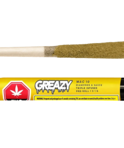 Greazy - MAC10 Diamonds & Sauce Infused PR 1 x 1 g (HYBRID)