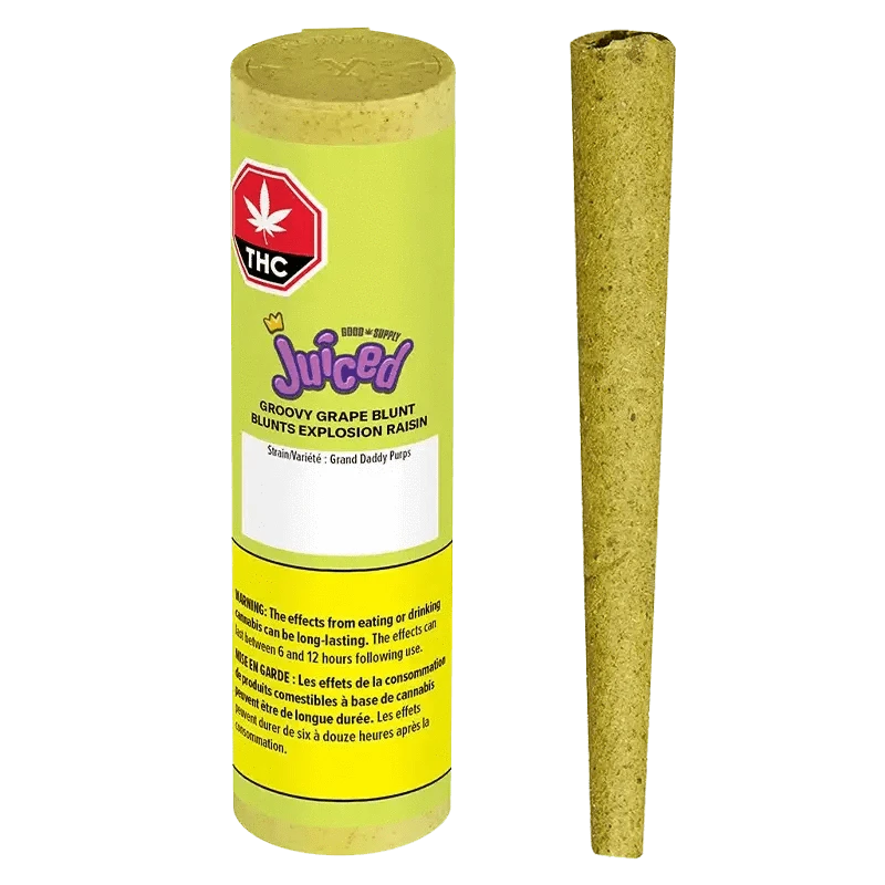 Good Supply Juiced - Groovy Grape Infused Blunt PR 1 x 1 g (INDICA)