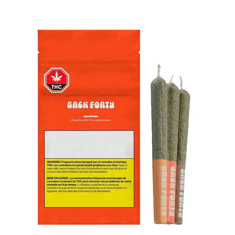 Back Forty - Multipack Infused PR 3 x 0.5 g (HYBRID)