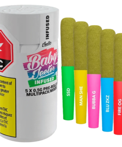 Jeeter - Baby Jeeter Multi-Pack Infused PR 5 x 0.5 g (HYBRID)