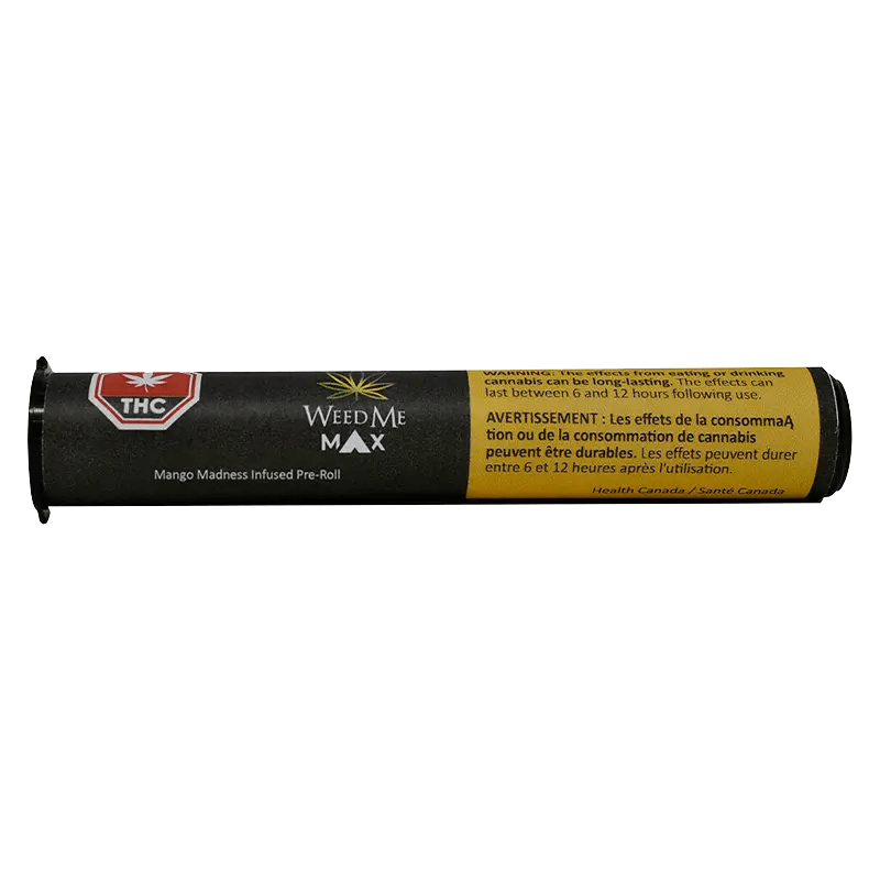 Weed Me Max - Mango Madness Infused PR 1 x 0.5 g (INDICA) - Image 3