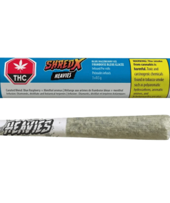 Shred X - Blue Razzberry Ice Heavies Infused PR 3 x 0.5 g (HYBRID)