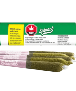 Spinach - Fully Charged Cotton Dandy Infused PR 5 x 0.5 g (HYBRID)