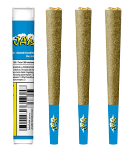 JAYS - High Potency 50+ Diamond Macchiato Gold Infused PR 3 x 0.5 g (HYBRID)