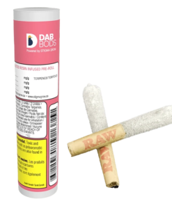 Dab Bods - Strawberry Snowstorm Diamond Dusted Resin Infused PR 2 x 0.75 g (HYBRID)