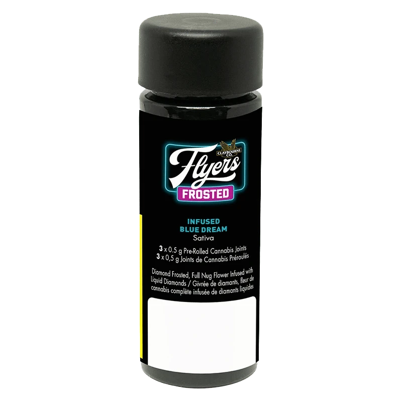 Clayborne - Blue Dream Diamond Encrusted Infused PR 3 x 0.5 g (SATIVA) - Image 3