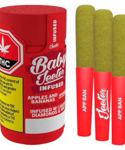 Jeeter - Baby Jeeter Apples and Bananas Infused PR 3 x 0.5 g (HYBRID)