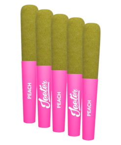 Alternative view of Jeeter - Baby Jeeter Peaches Infused PR 5 x 0.5 g (INDICA)