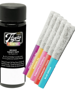 Claybourne - Frosted Flyers Variety Pack Infused PR 5 x 0.5 g (HYBRID)