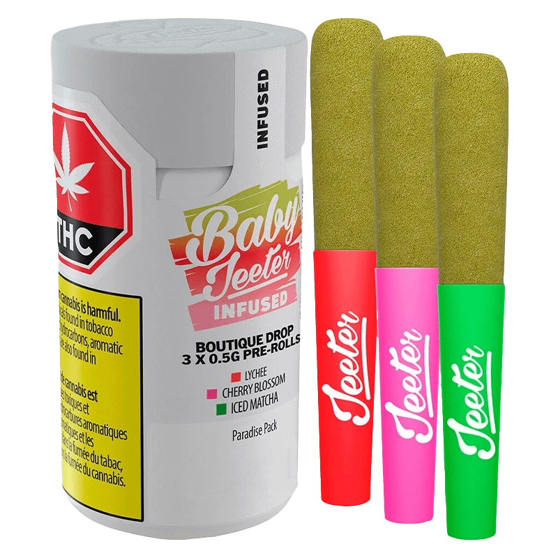 Jeeter - Baby Jeeter Boutique Drop Infused PR 3 x 0.5 g (HYBRID)