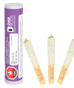 Dab Bods - Purple Elephant 50's+ Triple Infused PR 3 x 0.5 g (HYBRID)