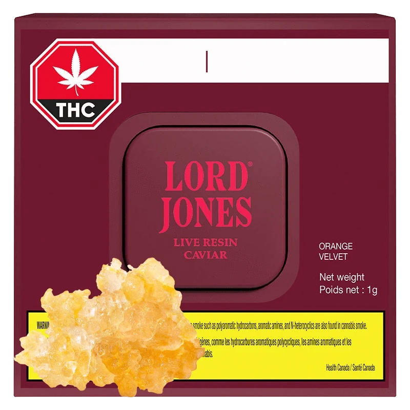 Lord Jones - Orange Velvet Live Resin Caviar (SATIVA)