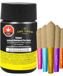 The Loud Plug - Drippyz Multipack  Infused PR 5 x 0.5 g (INDICA)