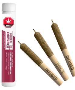 General Admission - Grape Grenade Diamond Infused PR 3 x 0.5 g (INDICA)