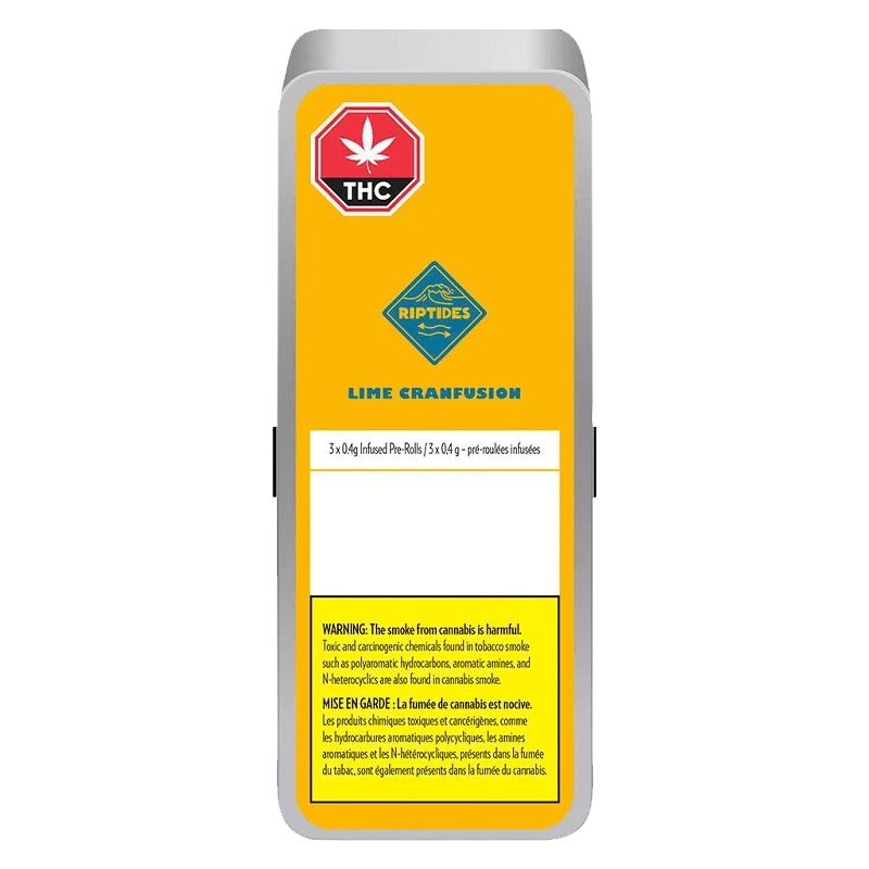 Riptides - Lime Cranfusion Infused PR 3 x 0.4 g (INDICA) - Image 3