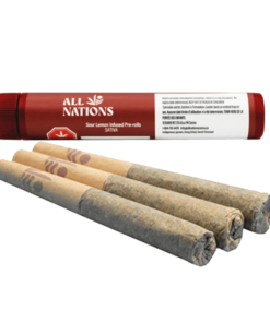 All Nations - Sour Lemon Tartz Infused PR 3 x 0.5 g (SATIVA)