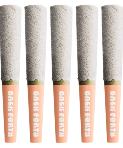 Alternative view of Back Forty - Frosted Icicles Peach Lemonade Infused PR 5 x 0.25 g (SATIVA)