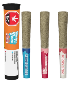 Sticky Greens - Corner Store Kief Coated Liquid Diamond Infused PR 3 x 0.5 g (HYBRID)