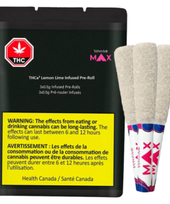 Weed Me Max - THCa2 Lemon Lime Infused PR 3 x 0.5 g (INDICA)