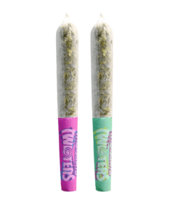 Alternative view of Rizzlers - Twisters-Bubba & Rainbow Infused PR 2 x 0.5 g (HYBRID)