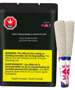 Weed Me Max - THCa Mango Blueberry Infused PR 2 x 0.7 g (INDICA)
