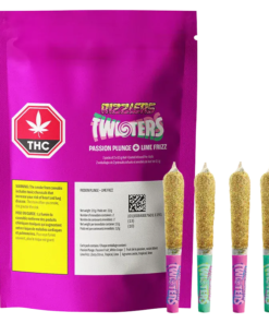 Rizzlers - Lime FRizz + Passion Plunge Kief Coated Infused PR 4 x 0.5 g (SATIVA)