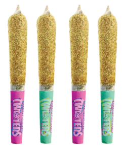 Alternative view of Rizzlers - Watermelon Razzler + Tropicoco Kief Coated Infused PR 4 x 0.5 g