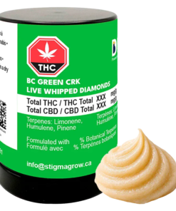 Dab Bods - BC Green CRK Live Whipped Diamonds (SATIVA)