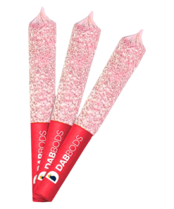 Alternative view of Dab Bods - XO Strawbae Diamond Dusted Infused PR 3 x 0.6 g (INDICA)