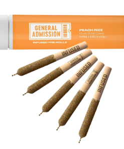 General Admission - Peach Rizz Infused PR 5 x 0.5 g (SATIVA)