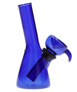 Valiant - Valiant Mini Water Pipe - Blue - 4.3in.
