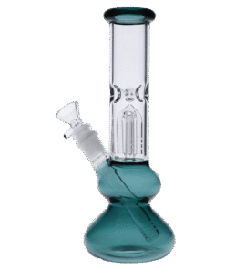 Alternative view of Valiant - Valiant Bubble Base Water Pipe - Teal - 10in.