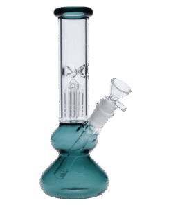 Valiant - Valiant Bubble Base Water Pipe - Teal - 10in.