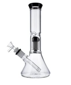 Valiant - Valiant Beaker Water Pipe w/ Perc - Black - 11in.