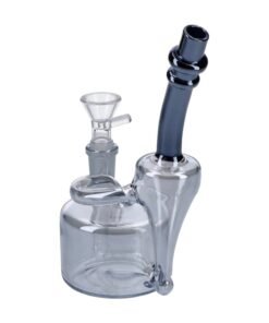 Alternative view of Valiant - Electronic Painting Bubbler w/Bowl & Quartz-Smoke-6"