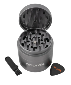Alternative view of Ongrok - 4 Piece EZ Open Grinder 2.0 Gun Metal