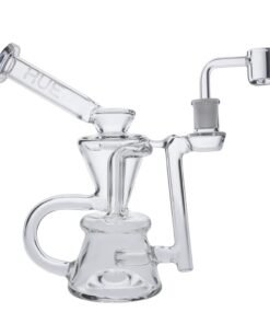 Hue - Hue Hourglass Dab Rig Clear - 7.5"
