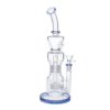 Valiant - Beaker Water Pipe w/Bowl & Quartz-Blue